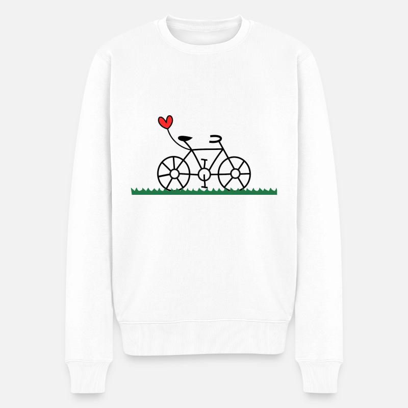 OMA. MUTTERTAG. ALLES GUTE ZUM GEBURTSTAG OMA. ICH LIEBE DICH - Männer Premium Bio Pullover - Weiß