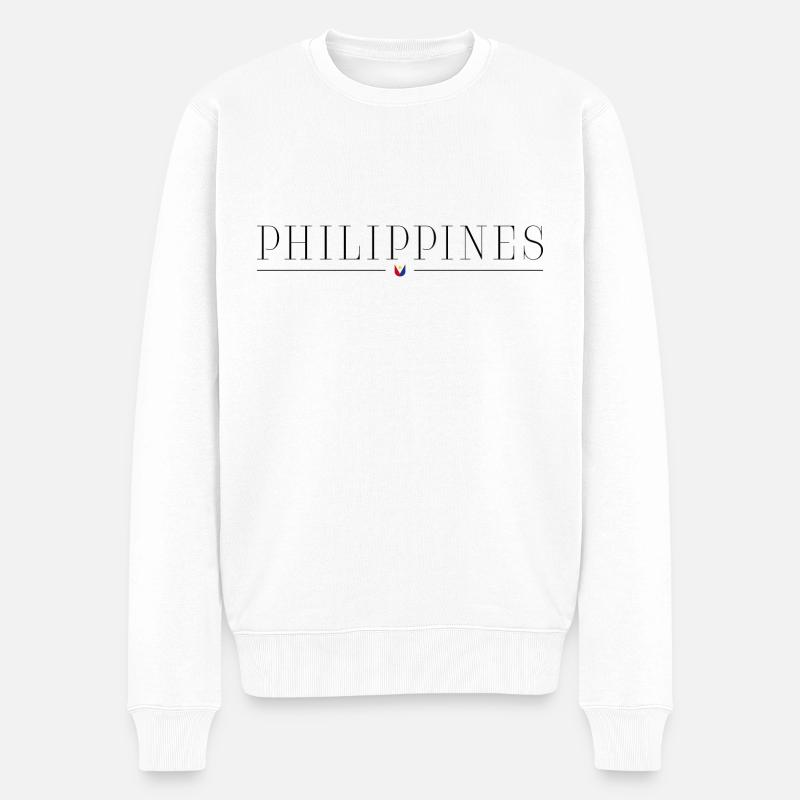 J’adore les Philippines - Pull Premium bio Homme - blanc