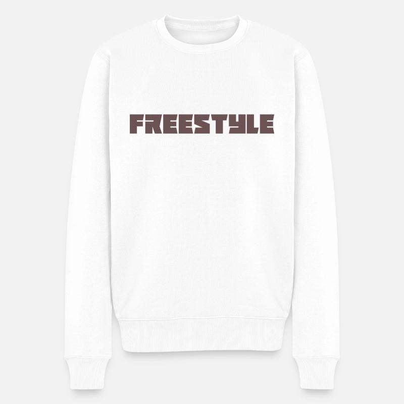 Freestyle - Pull Premium bio Homme - blanc