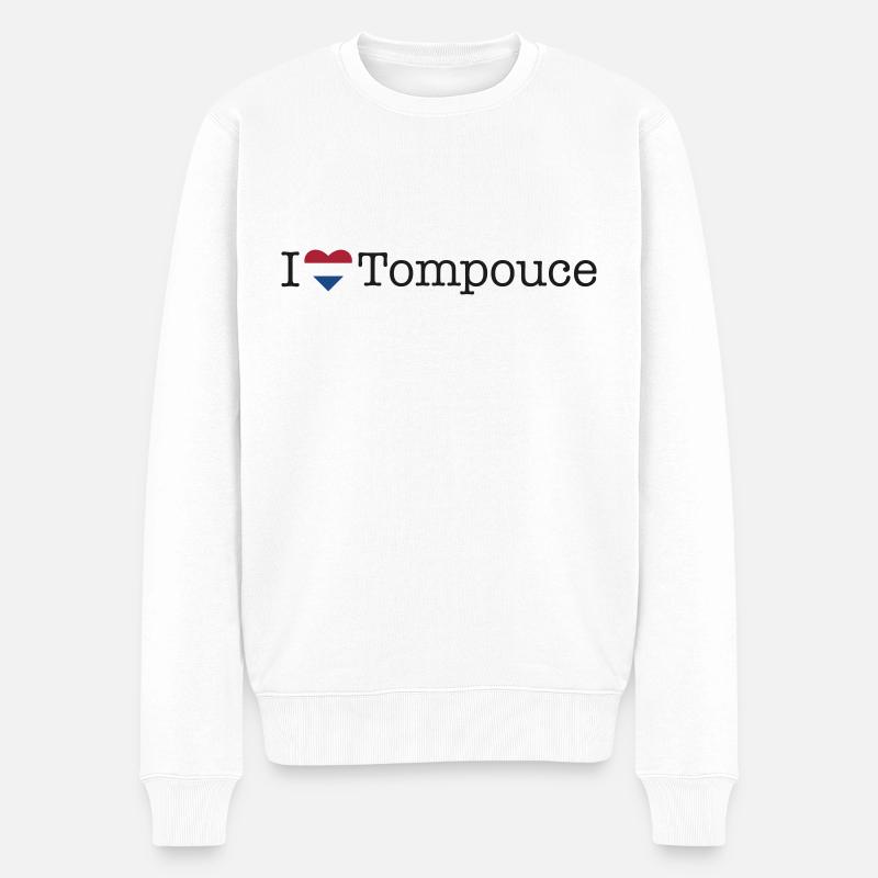 J’adore Tompouce - Pull Premium bio Homme - blanc