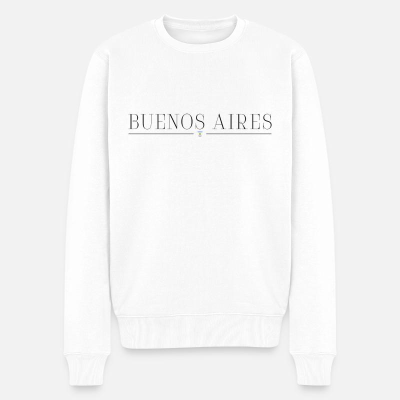J’adore Buenos Aires - Pull Premium bio Homme - blanc