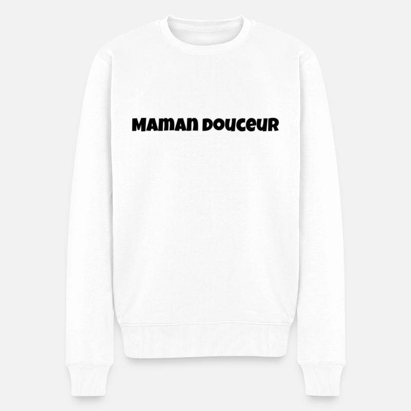 Maman douceur - Pull Premium bio Homme - blanc