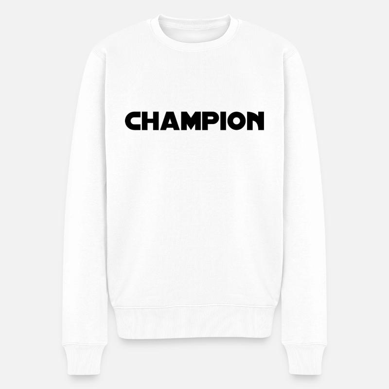 Champion - Pull Premium bio Homme - blanc