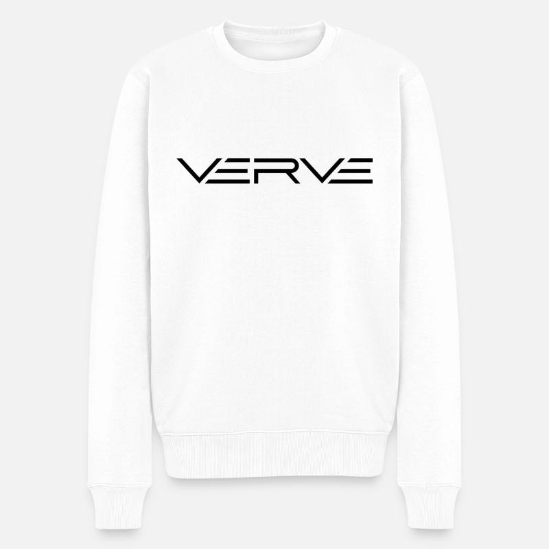 Verve - Männer Premium Bio Pullover - Weiß