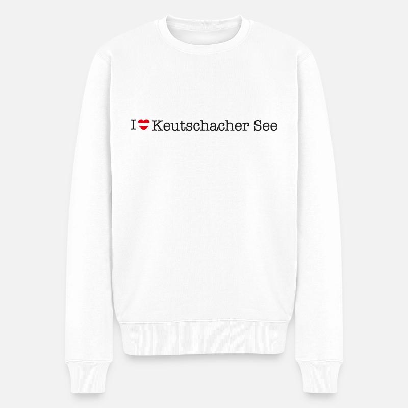 J’adore Keutschacher See - Pull Premium bio Homme - blanc