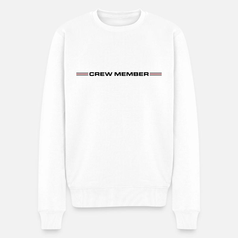 Membre d’équipage - Pull Premium bio Homme - blanc
