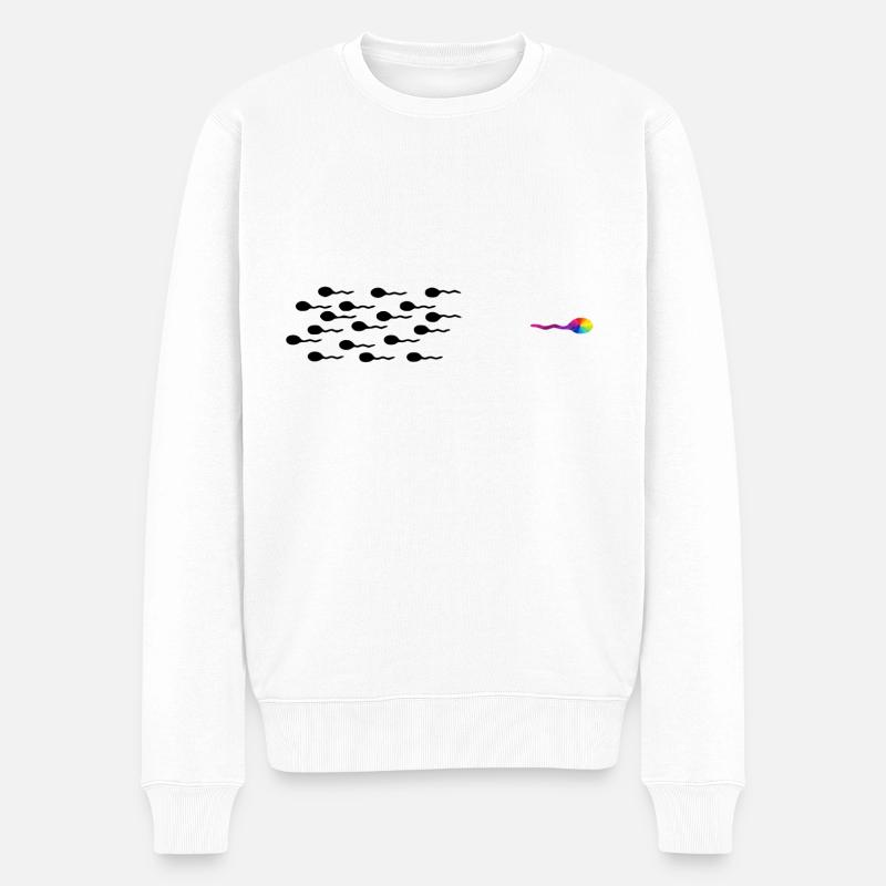 Unique - Pull Premium bio Homme - blanc