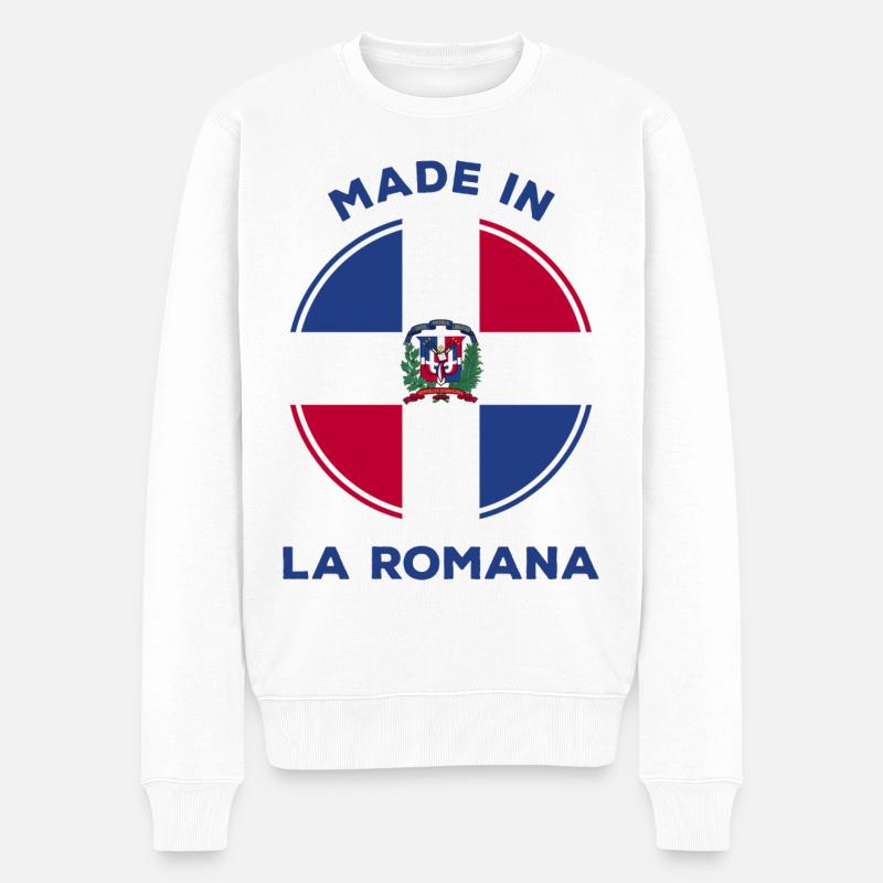 La Romana - Pull Premium bio Homme - blanc