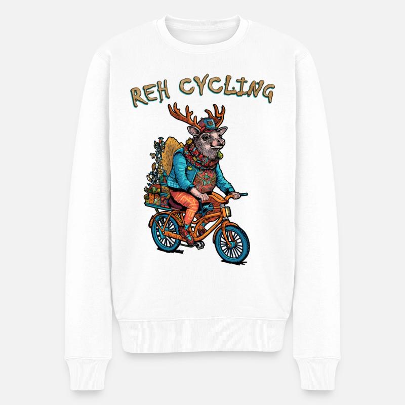Reh Cyclisme - Pull Premium bio Homme - blanc