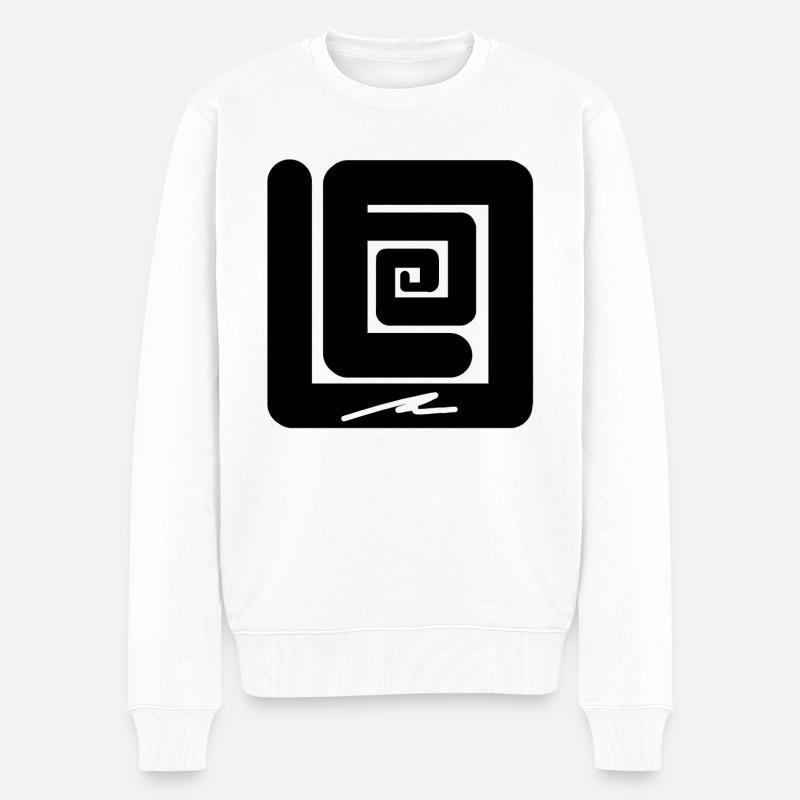 Illusion #17 - Pull Premium bio Homme - blanc