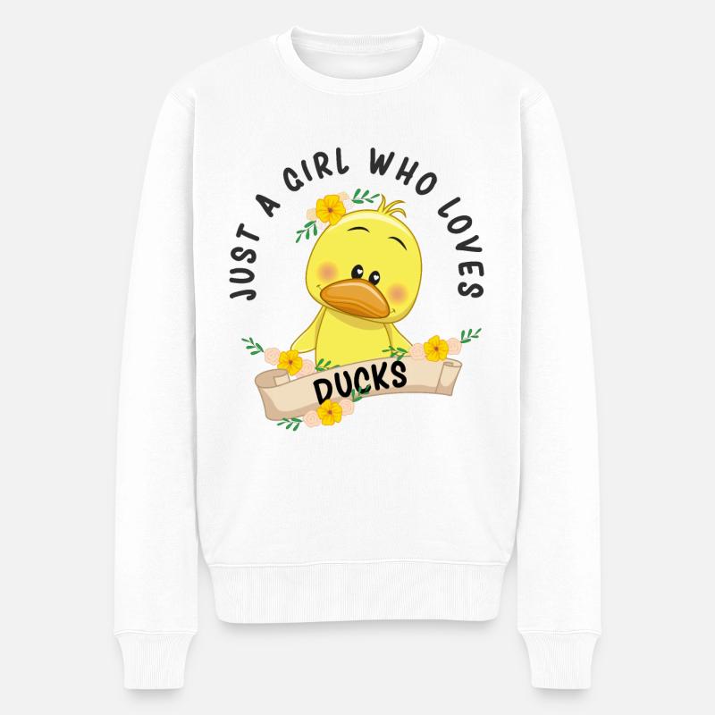 canard - Pull Premium bio Homme - blanc