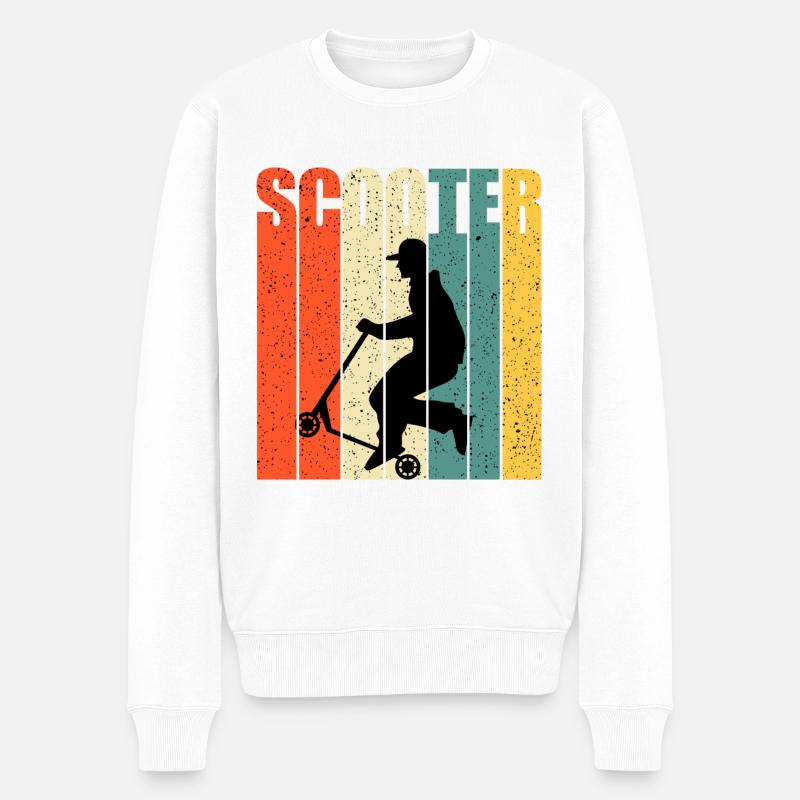 Scooter - Pull Premium bio Homme - blanc