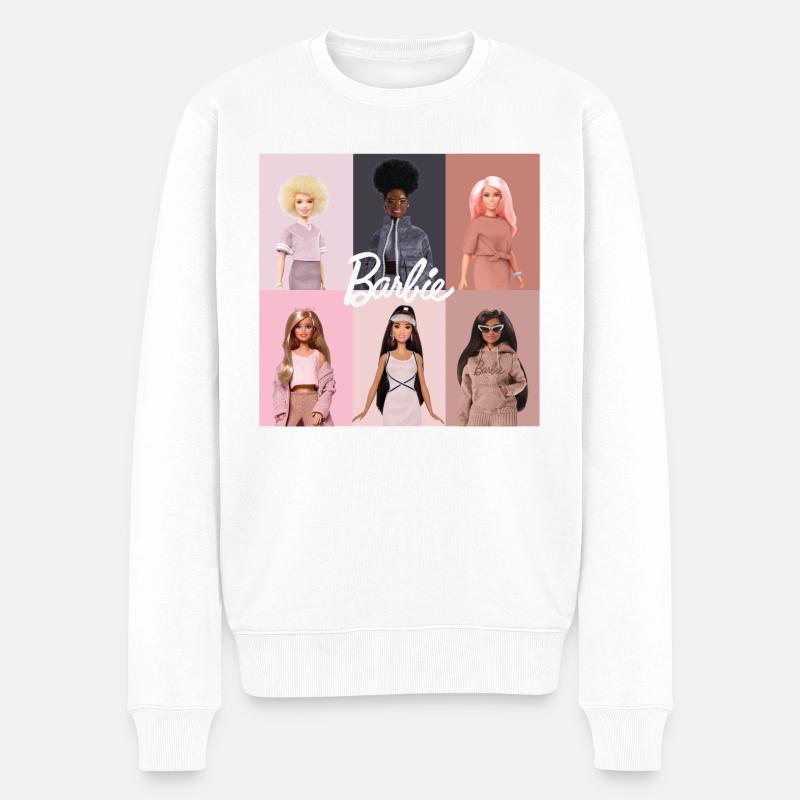 Barbie Portrait De Groupe - Pull Premium bio Homme - blanc