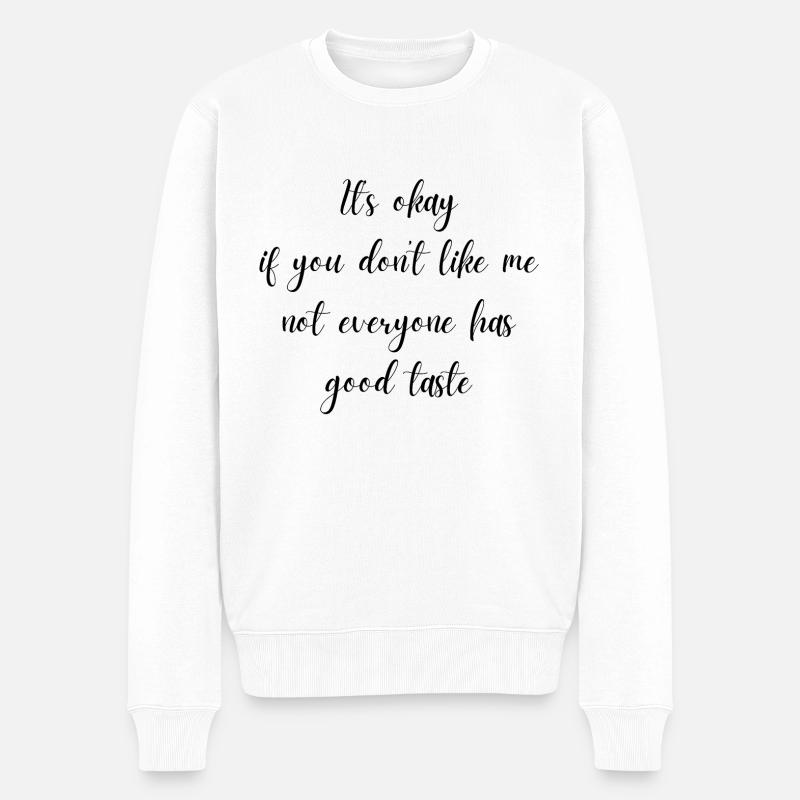 Goût correct - Pull Premium bio Homme - blanc