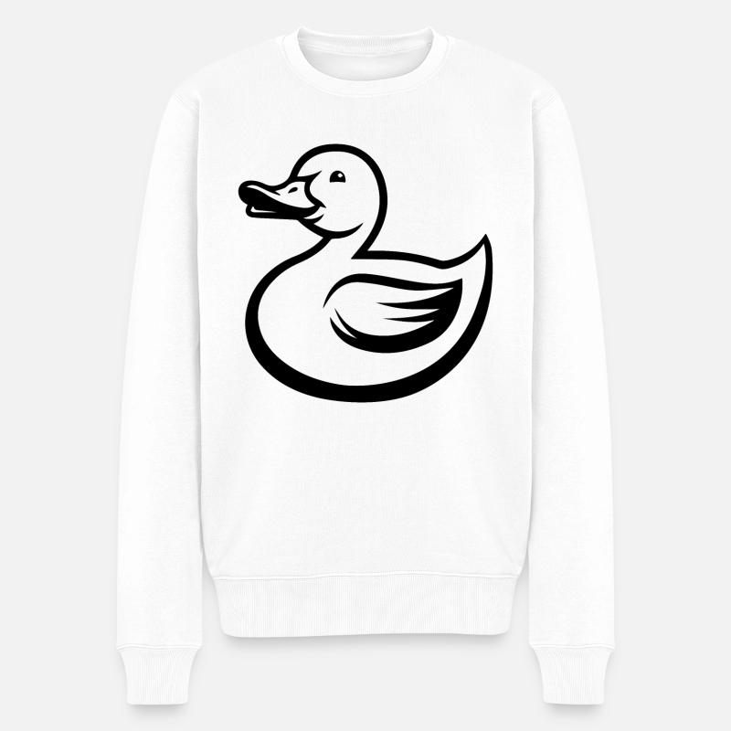 Canards - Pull Premium bio Homme - blanc