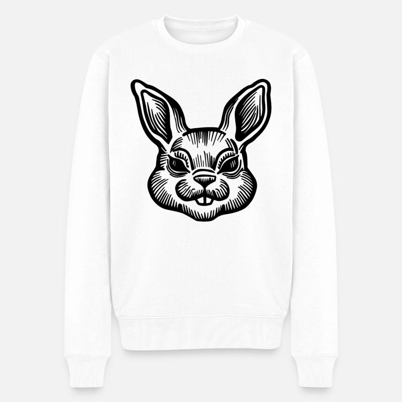 Lapin Lapin - Pull Premium bio Homme - blanc