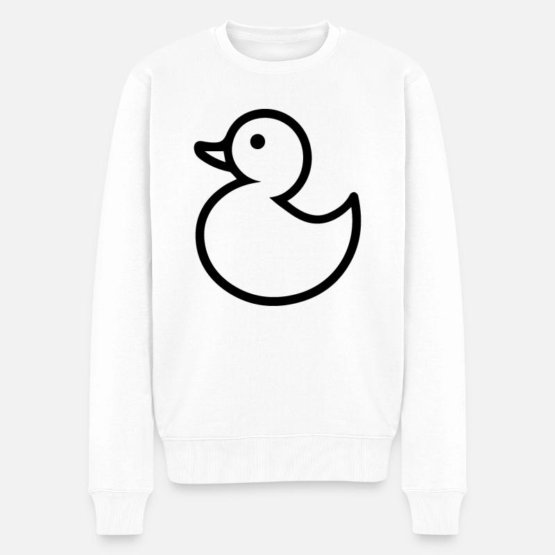 Canards - Pull Premium bio Homme - blanc