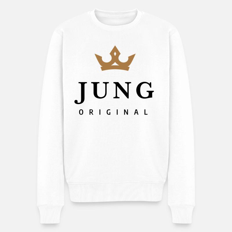 Jeune - Pull Premium bio Homme - blanc