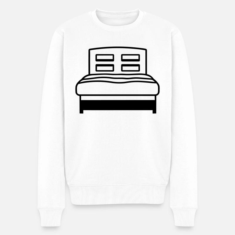Lit - Pull Premium bio Homme - blanc
