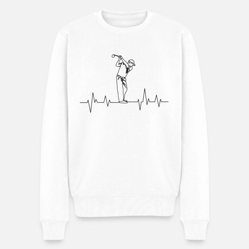 le golf - Pull Premium bio Homme - blanc