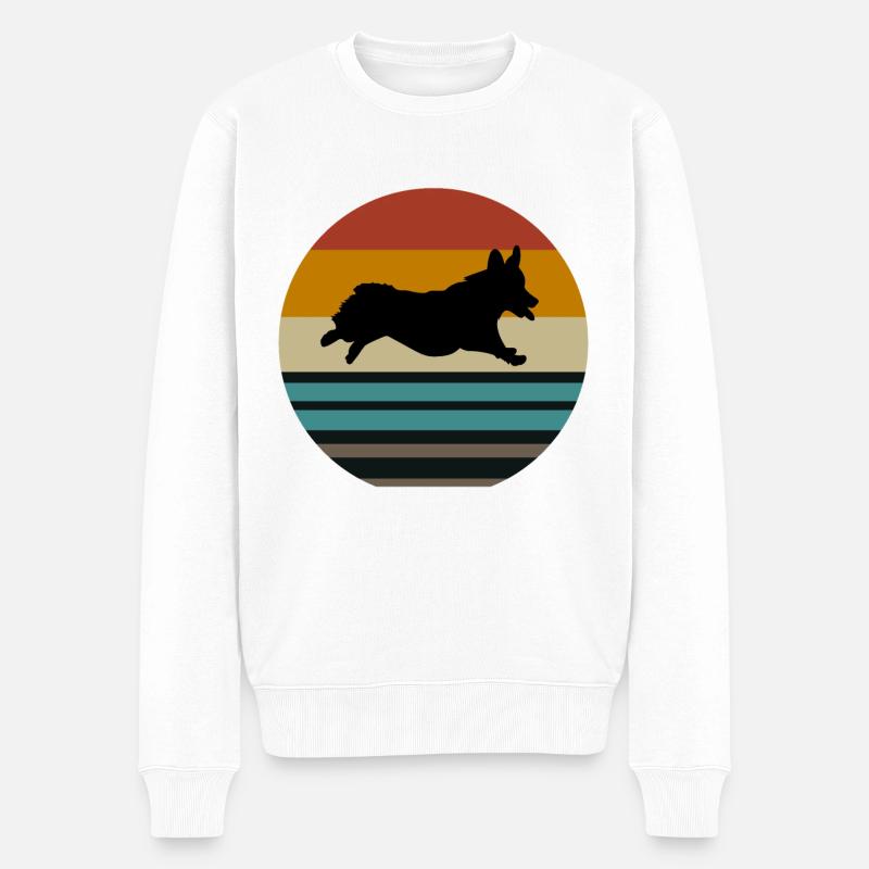 Corgi - Pull Premium bio Homme - blanc