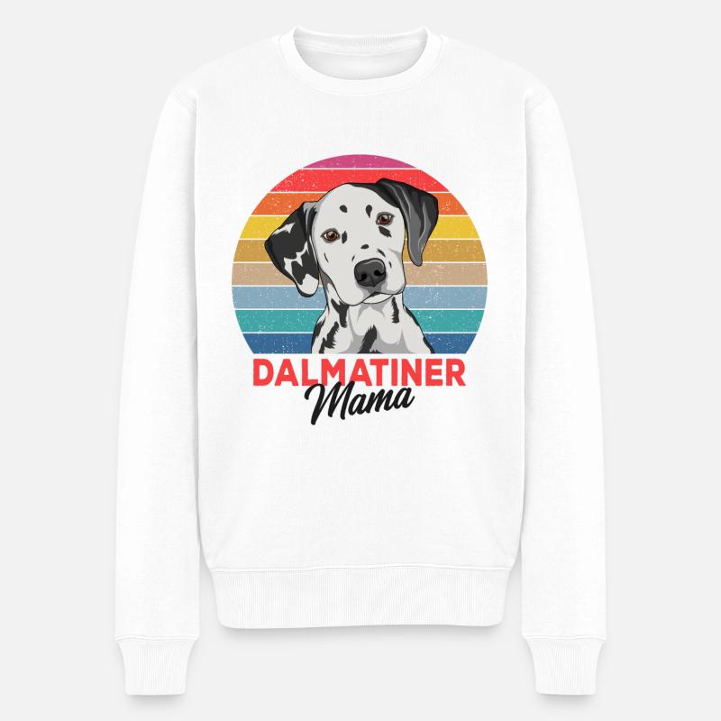 Dalmatien - Pull Premium bio Homme - blanc