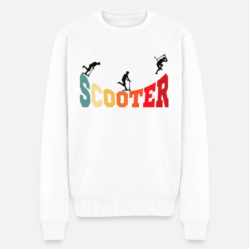Scooter - Pull Premium bio Homme - blanc