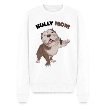American Bully - Männer Premium Bio Pullover - Weiß - Vorne - Thijin (182cm)