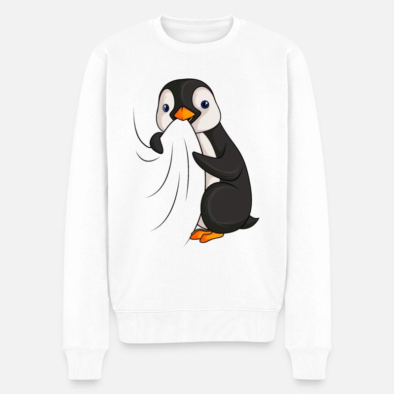Pingouin - Pull Premium bio Homme - blanc