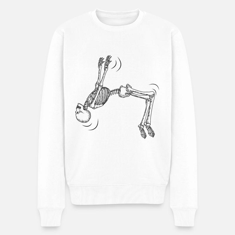 Parkour - Pull Premium bio Homme - blanc