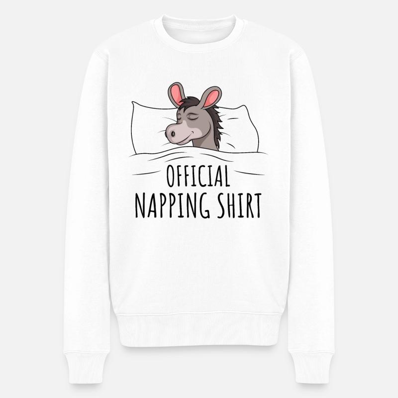 Âne - Pull Premium bio Homme - blanc