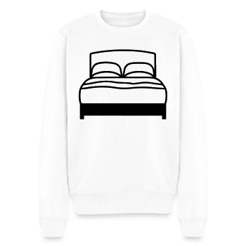 Lit - Pull Premium bio Homme - blanc - Devant - Thijin (182cm)
