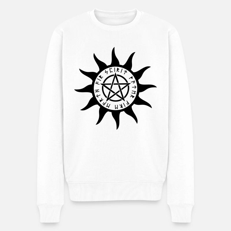 Pentacle - Pull Premium bio Homme - blanc