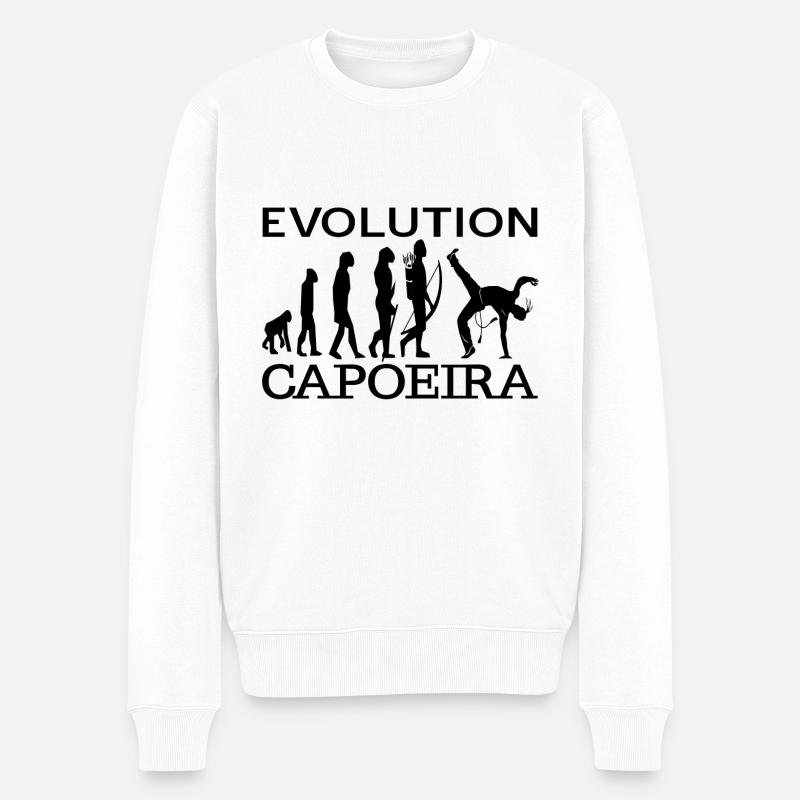 Capoeira - Pull Premium bio Homme - blanc