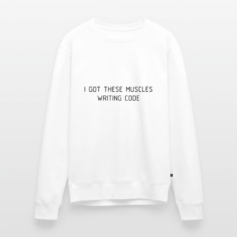 J'ai ces programmeurs de code d'écriture muscles Pull Premium bio Homme