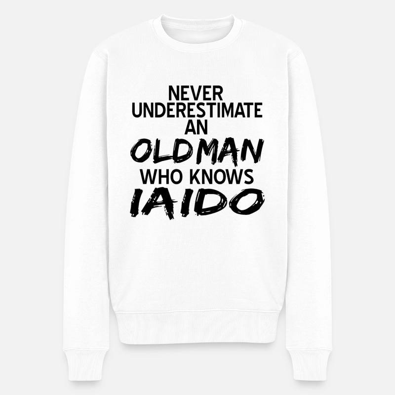 Iaido - Pull Premium bio Homme - blanc