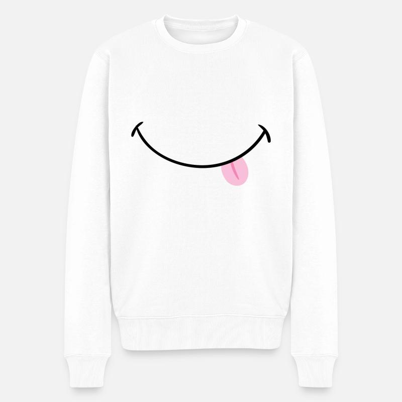 Fun - Pull Premium bio Homme - blanc