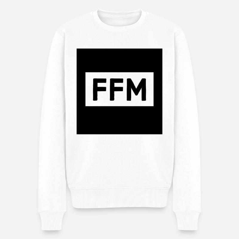 FFM - Pull Premium bio Homme - blanc