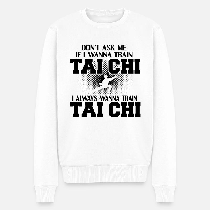 Tai Chi - Pull Premium bio Homme - blanc