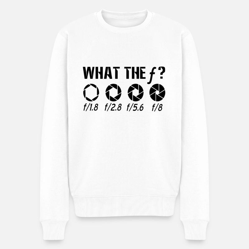 Photographe - Pull Premium bio Homme - blanc