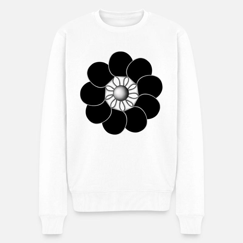 Raquette de ping-pong - Pull Premium bio Homme - blanc