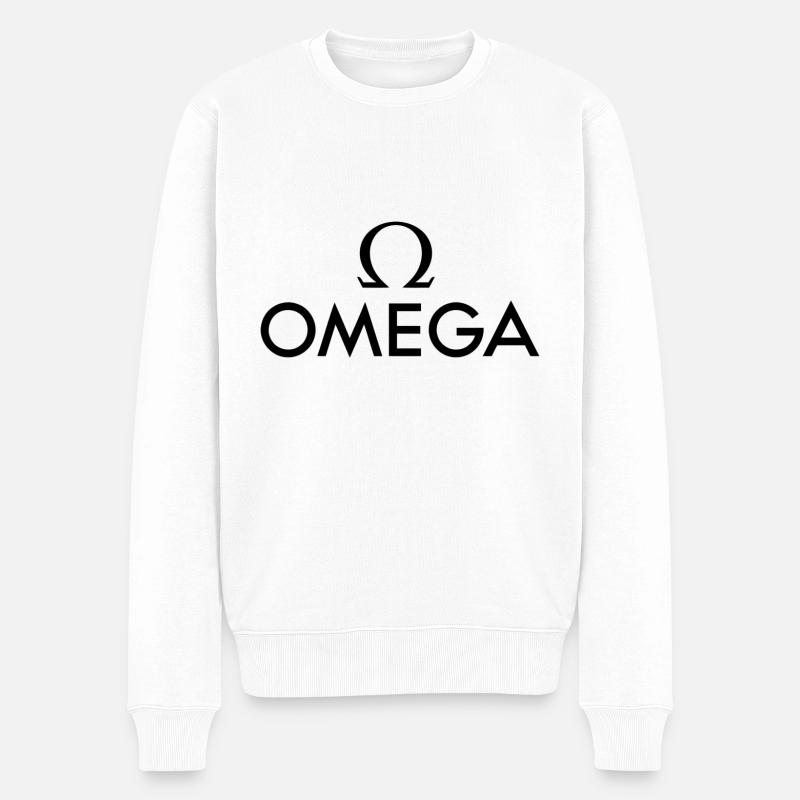 oméga - Pull Premium bio Homme - blanc