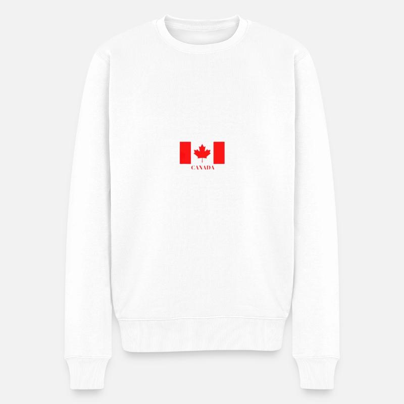 Canada - Pull Premium bio Homme - blanc