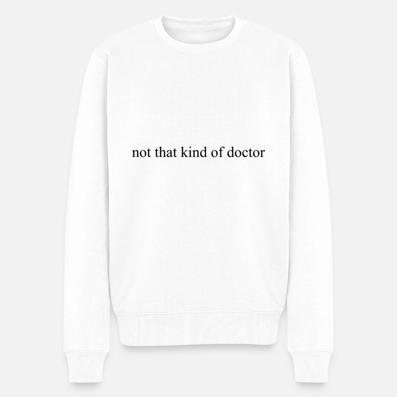 Docteur Phd University Graduation Gift - Pull Premium bio Homme - blanc