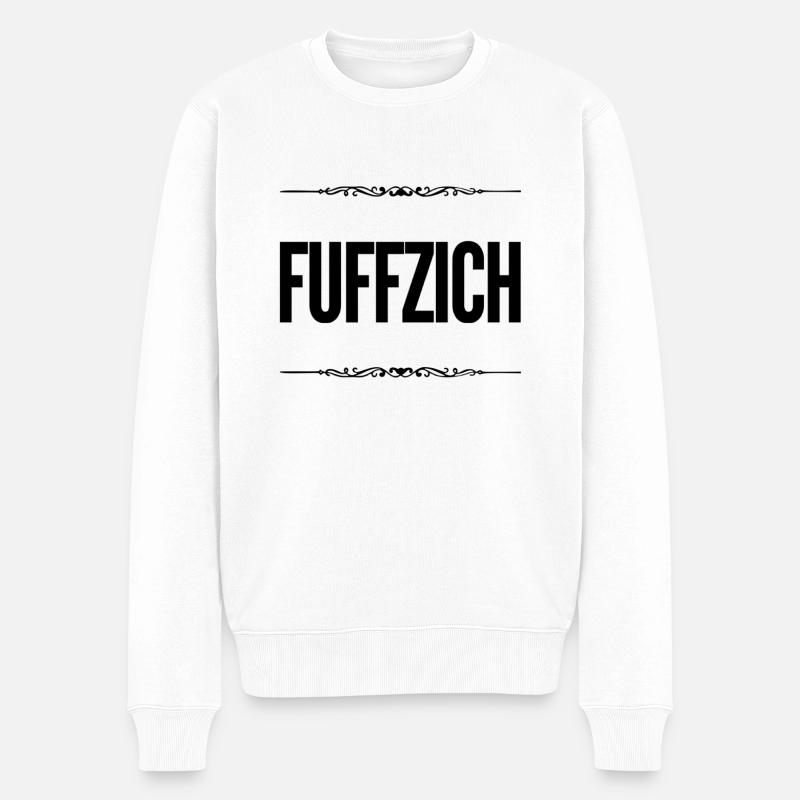ich bin 50 - Männer Premium Bio Pullover - Weiß