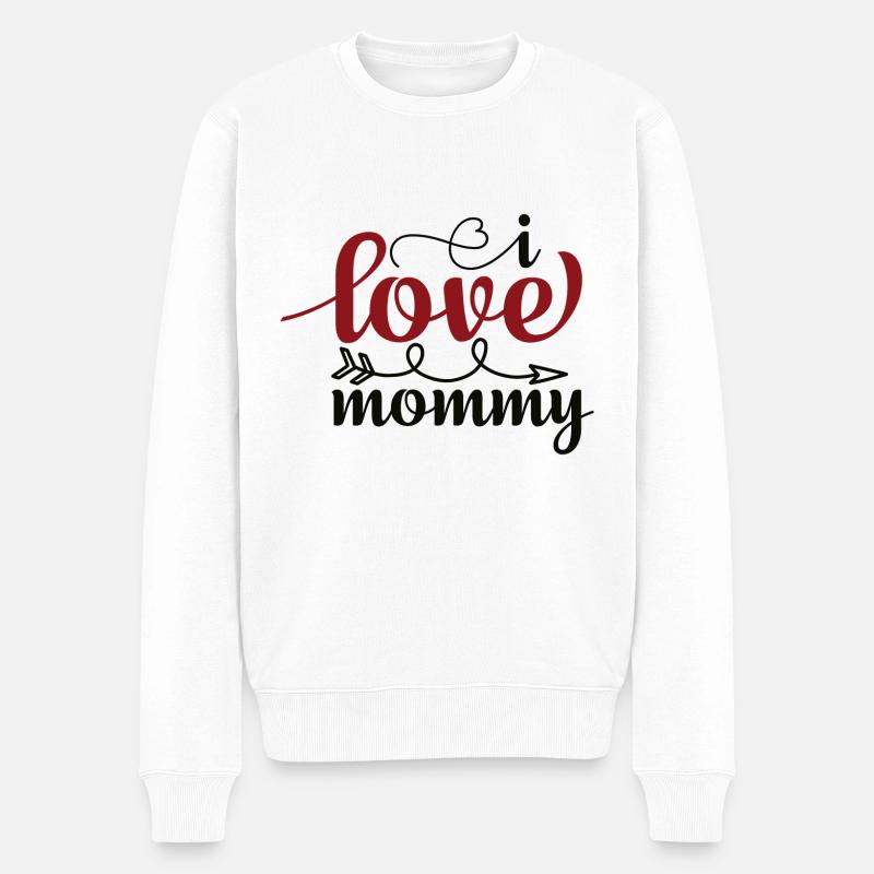 J’aime maman - Pull Premium bio Homme - blanc