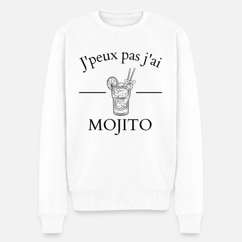J'peux pas j'ai mojito - Pull Premium bio Homme - blanc