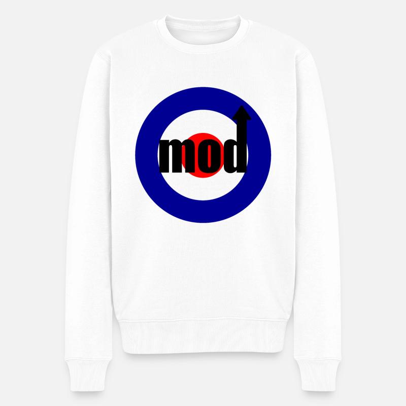 Mod / Quadrophenia - Pull Premium bio Homme - blanc