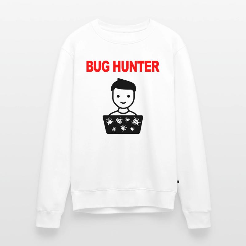 Bug Hunter, Software Testing, Programmer, IT, Bugs Männer Premium Bio Pullover