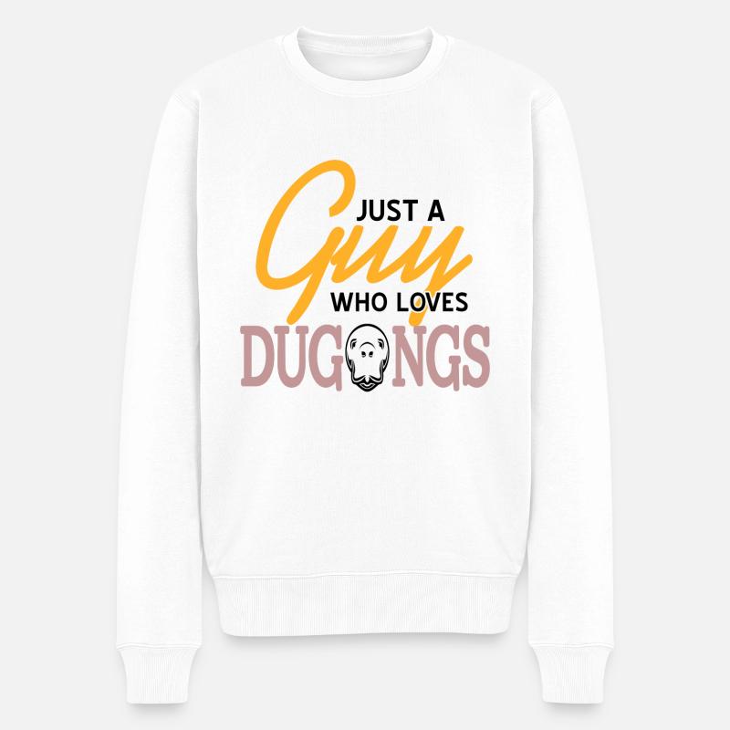 Laro de dugong - Pull Premium bio Homme - blanc